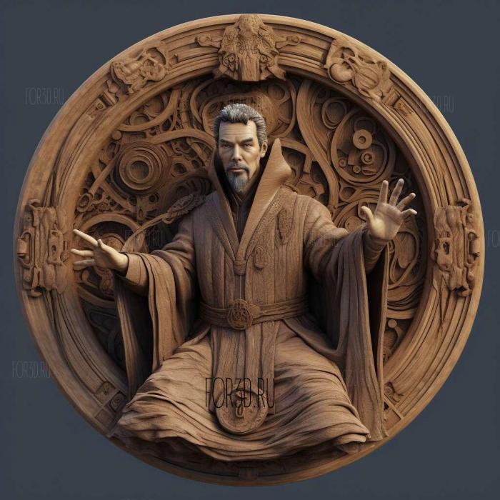 Doctor Strange In the Multiverse of Madness 1 stl model for CNC